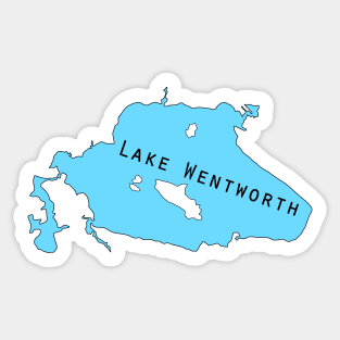 Lake Wentworth, NH Sticker